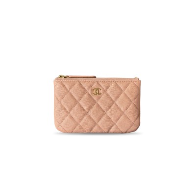 CHANEL CLASSIC MINI ZIPPED POUCH A82365 (15*9.5*1cm) 